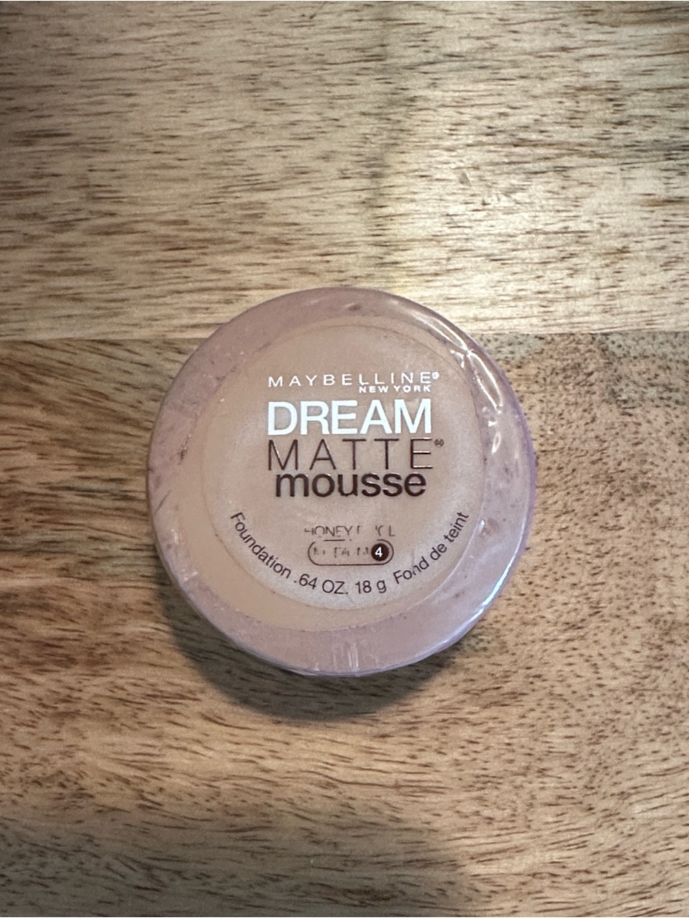 Maybelline Dream Matte Mousse Foundation Medium 4 Honey Beige
